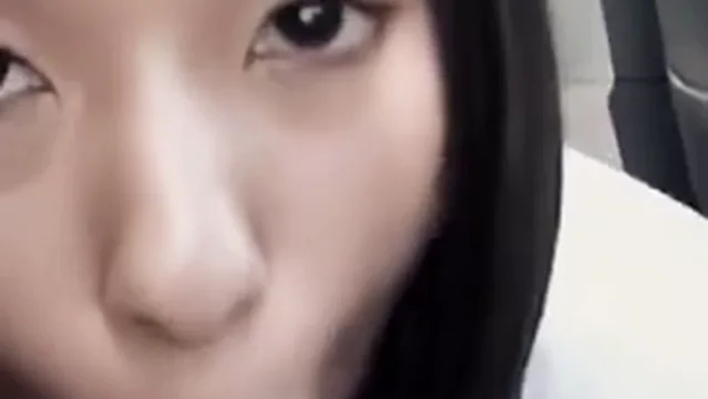 Japinha mamando japonês pauzudo no carro